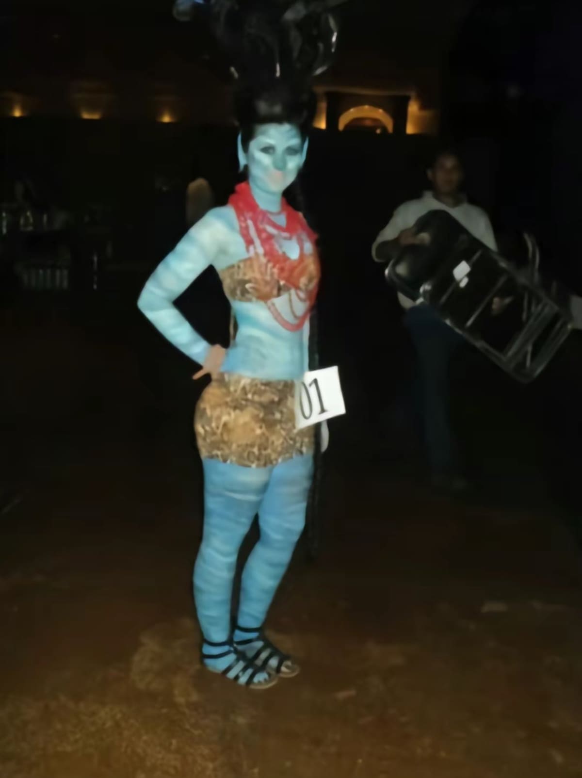 Lupita Villalobos como un personaje de Avatar / Cuenta de X: @LasAlucinesFans