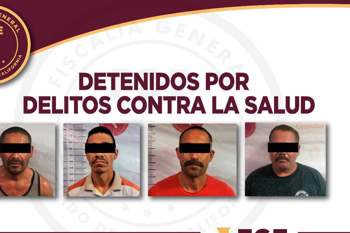 Detienen a cuatro en posesión de droga