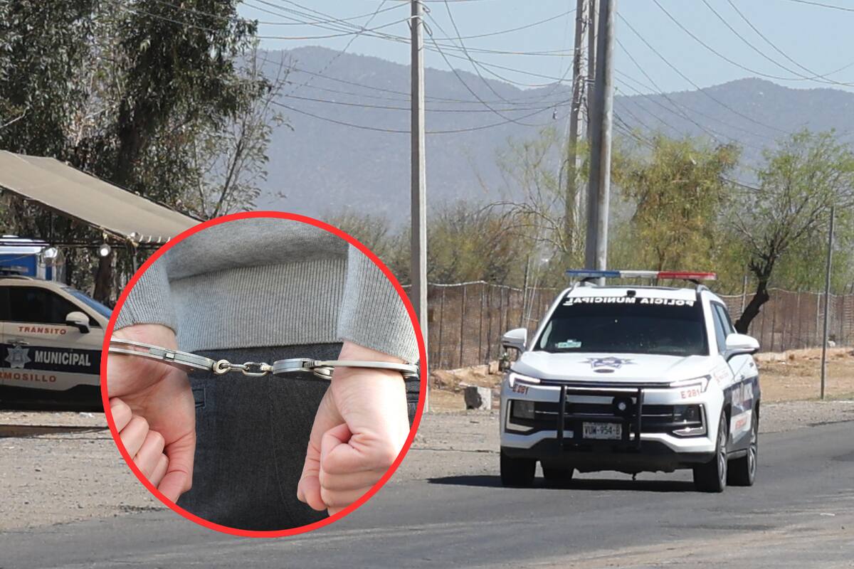 Hombre lesiona con arma blanca a 2 policías en Kino