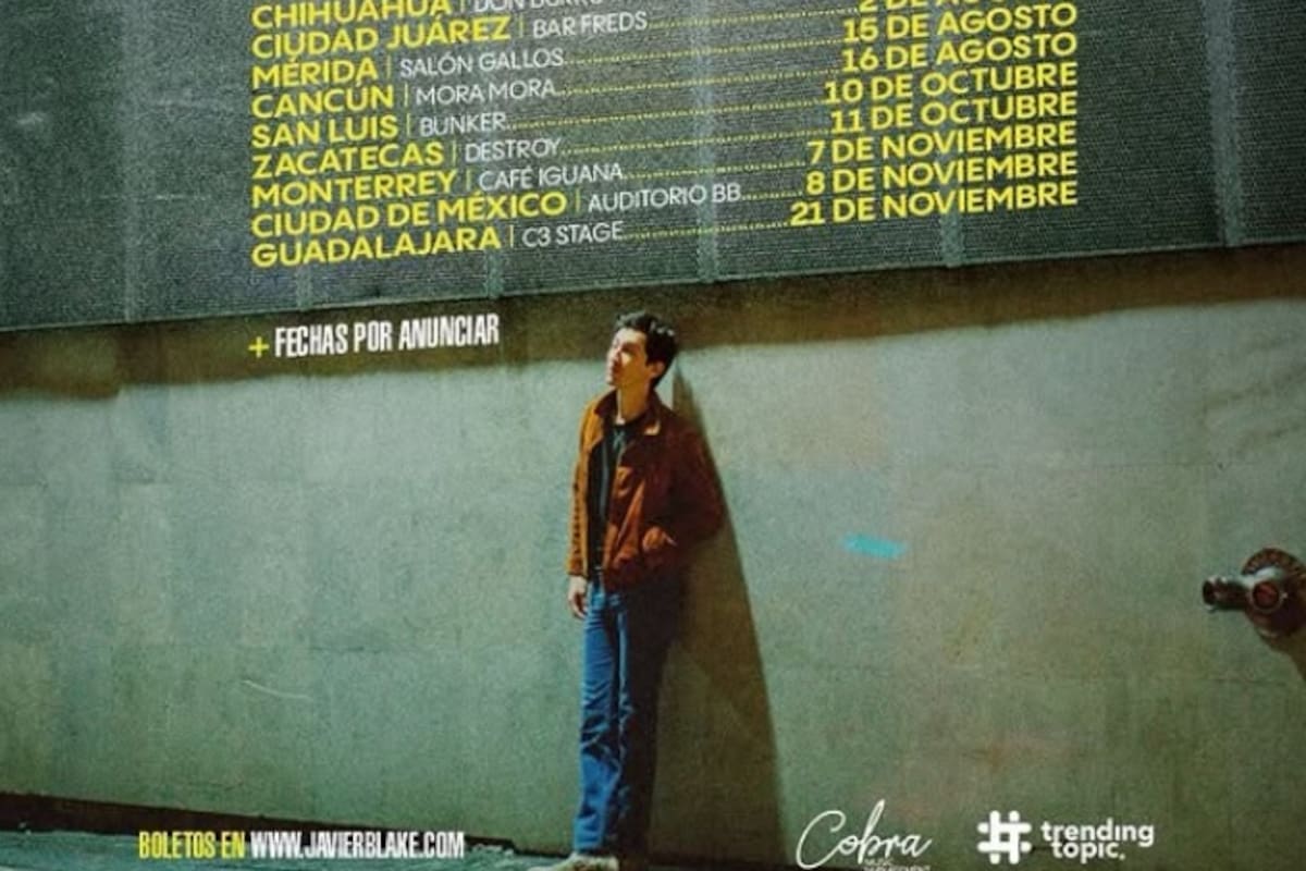 Javier Blake abre gira en Baja California