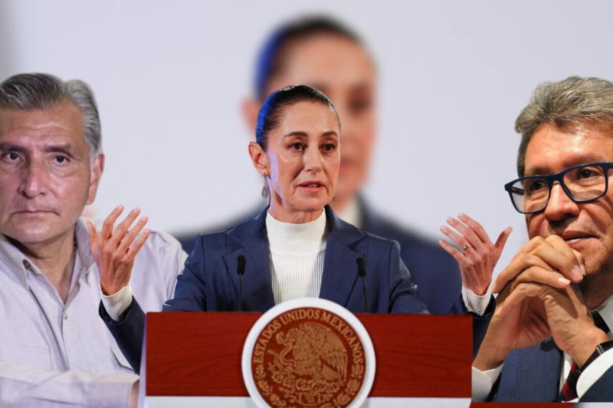 Claudia Sheinbaum llama a la calma tras enfrentamiento entre Monreal y Adán Augusto “cabeza fría y unidad”