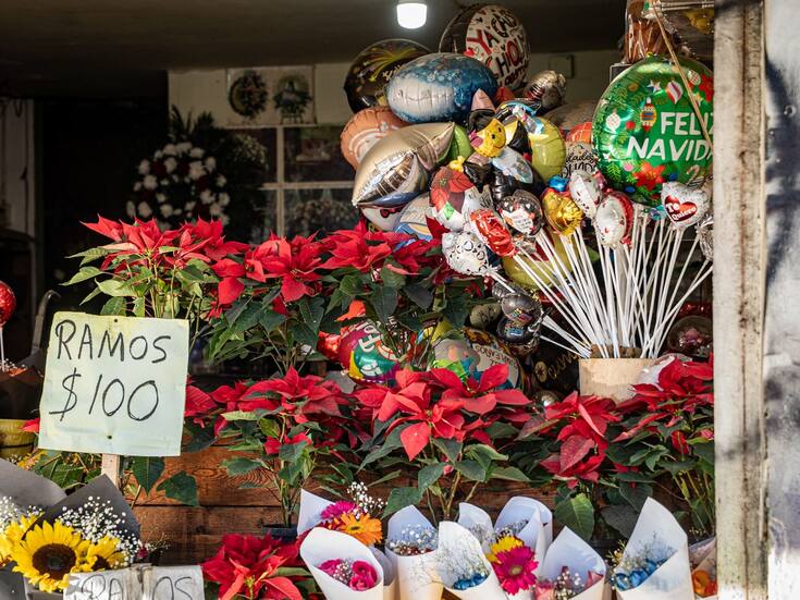Comerciantes de flores enfrentan desabasto y bajas ventas rumbo a Navidad