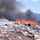 Incendio en relleno sanitario de Nogales provoca intensa movilización
