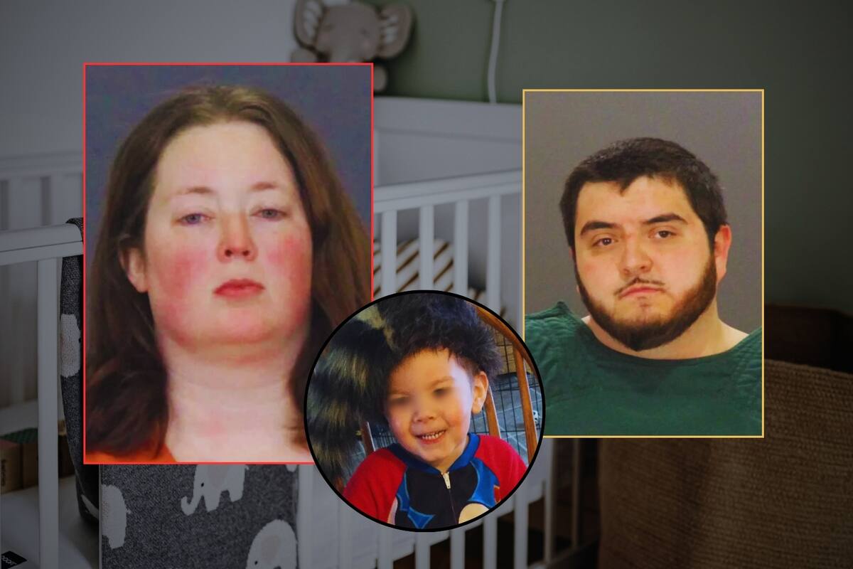Mató a su hijo de 3 años para tener un nuevo bebé con su novio, quien también maltrataba al pequeño, y luego intentaron ocultar las pruebas; fue la niñera quien encontró al niño muerto en su cama