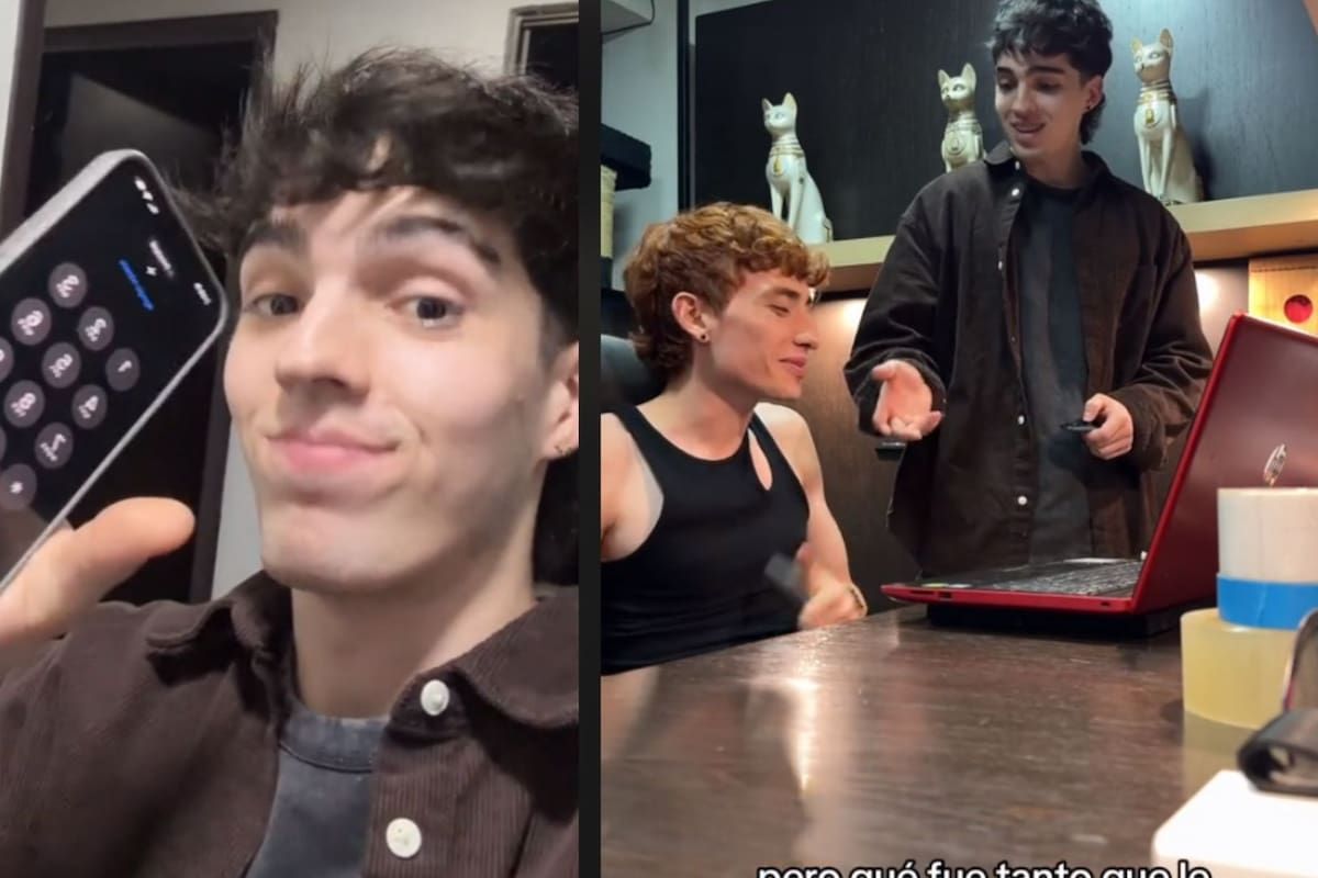 Tiktoker cambia su nombre en el celular de su novio por el de su ex y así fue como reaccionó
