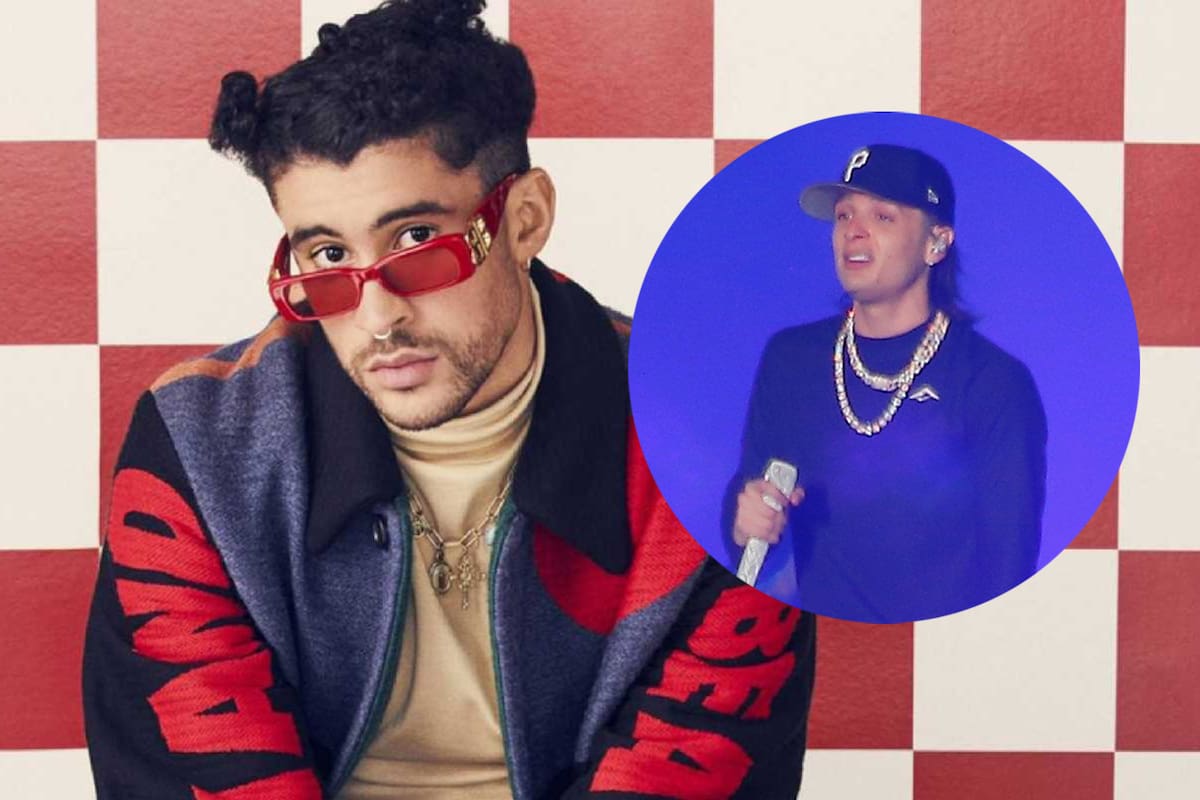 Bad Bunny afirma que Peso Pluma está arrasando el mundo de la música