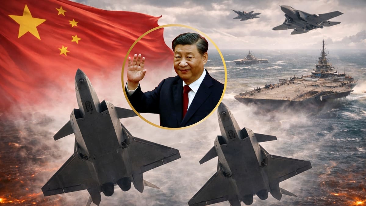 El despliegue operativo del J-20A con motor chino WS-15 marca un punto de inflexión en la carrera aérea global y pone fin al monopolio del F-22 estadounidense en la superioridad aérea (Reuters/Redes Sociales/Canva)