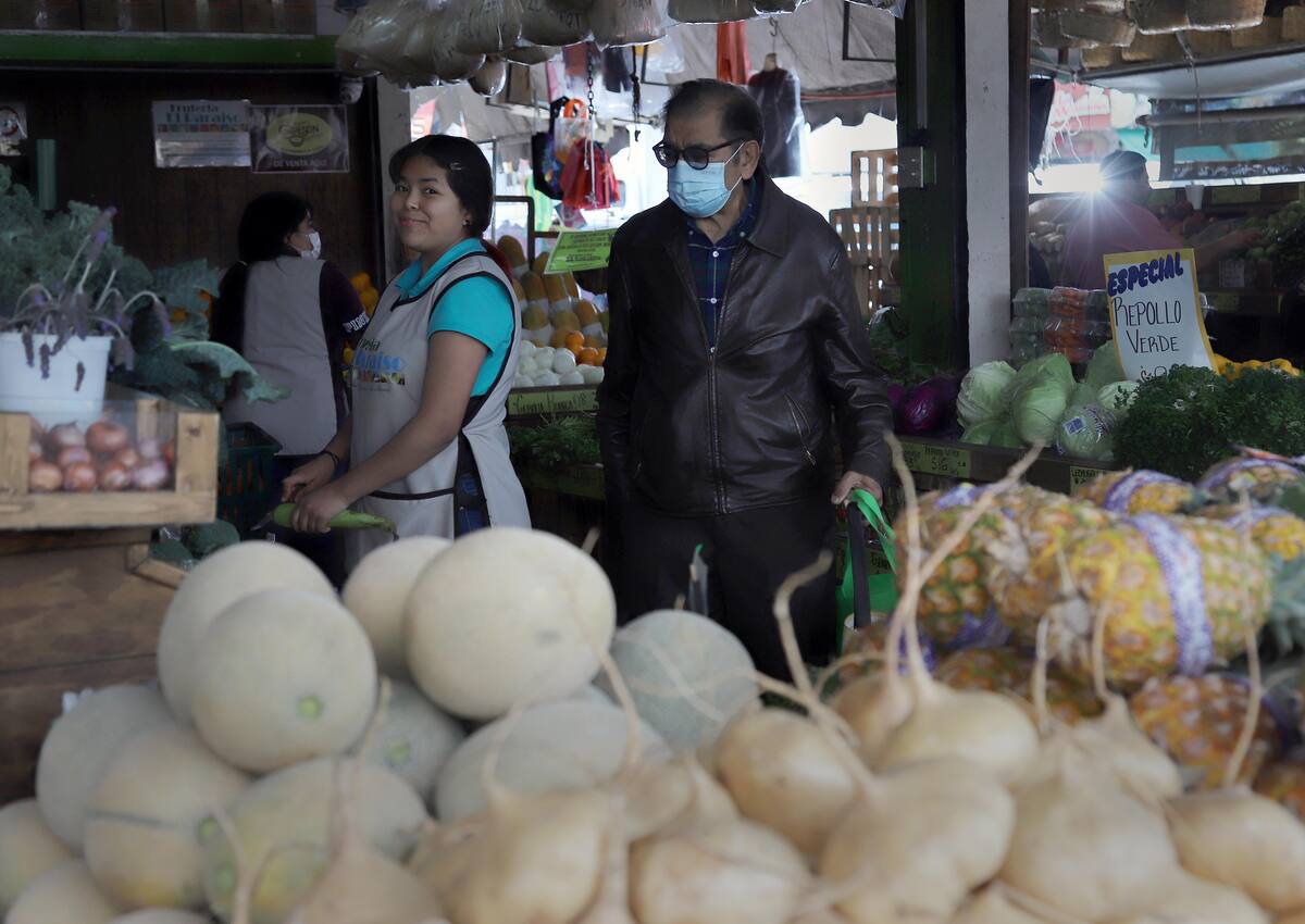 Recorrido por el Mercado Hidalgo, Coronavirus o Covid-19.