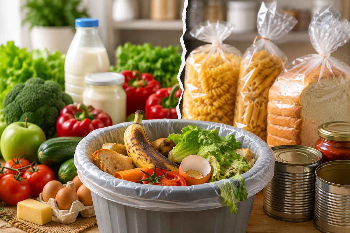 Confundir fecha de caducidad con consumo preferente puede hacer que alimentos en buen estado terminen en la basura