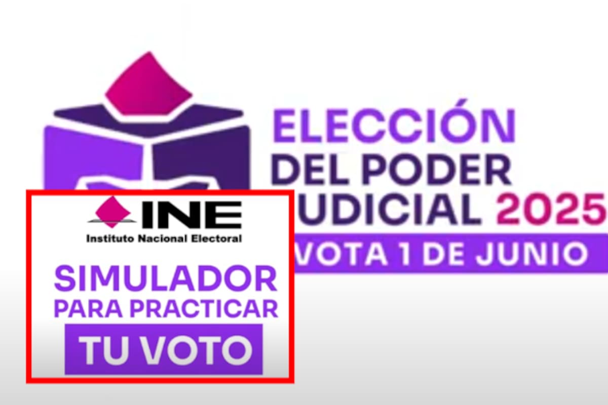 El INE lanza simulador de voto para la elección judicial del 1 de junio: “No hay mano negra, la ciudadanía está con nosotros”