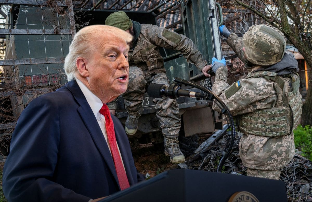 El presidente de Estados Unidos, Donald Trump, anunció un cese temporal de hostilidades en la guerra entre Rusia y Ucrania. | Crédito: REUTERS