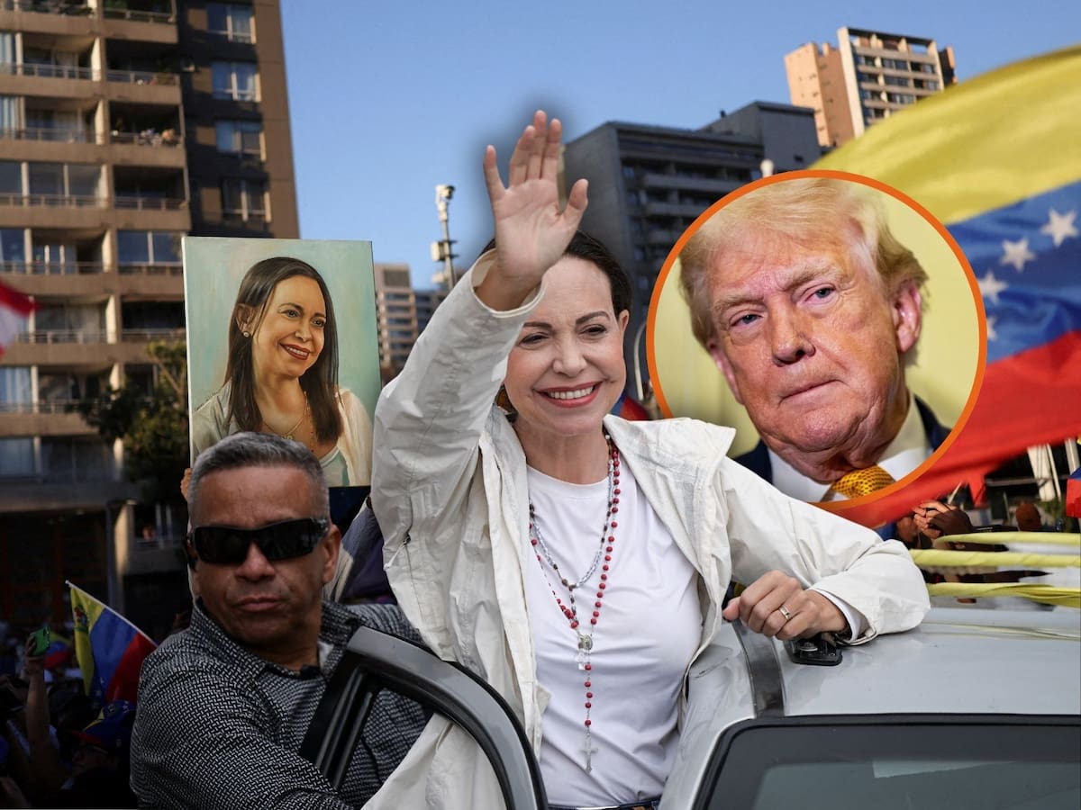 María Corina Machado agradece a Trump por la captura de Nicolás Maduro y anuncia que regresará a Venezuela “lo antes posible”. | Crédito: AP/REUTERS