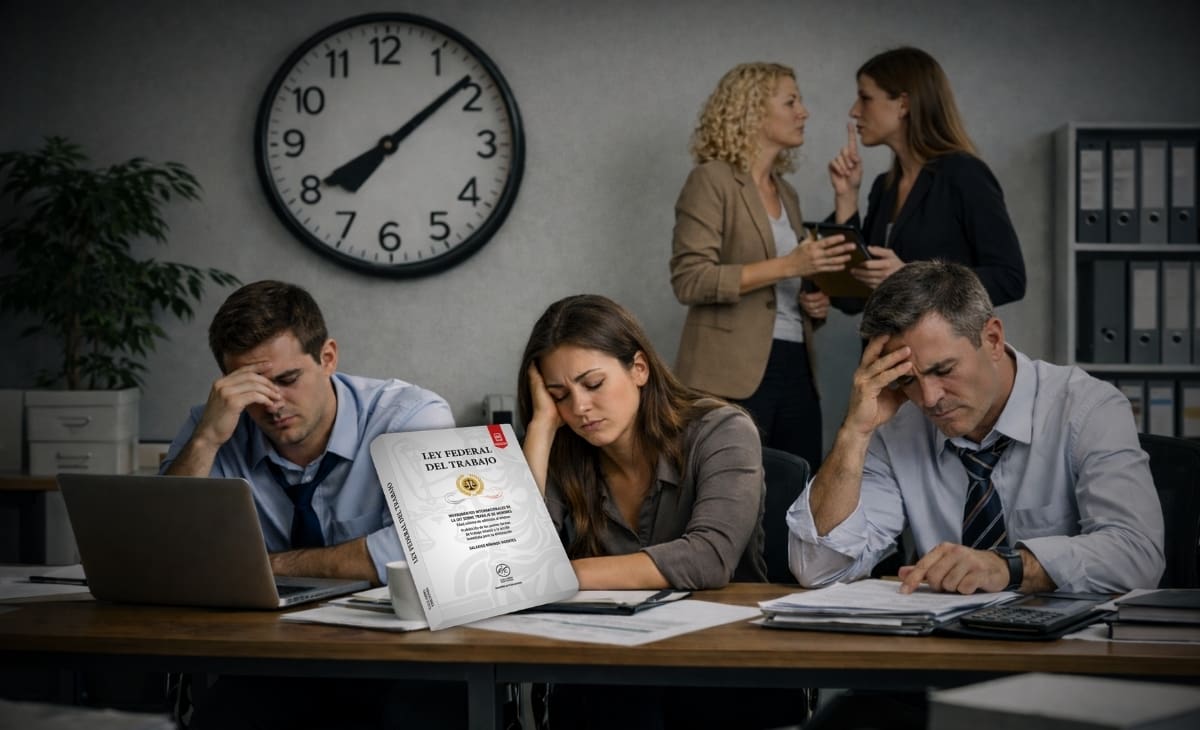 Mientras la jornada de 40 horas no se implementa, los trabajadores en México siguen bajo el esquema actual de 48 horas máximas en jornada diurna. Foto: Especial