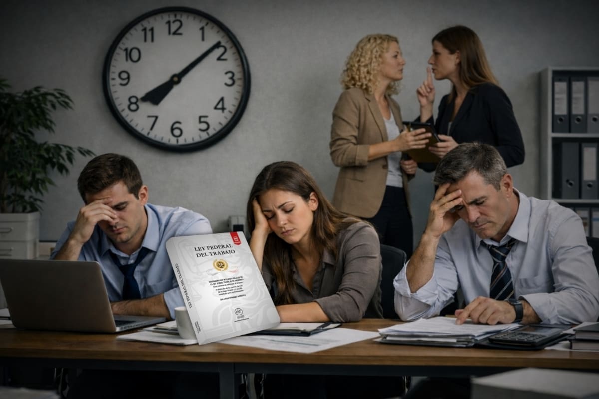 Mientras la jornada laboral de 40 horas será legal hasta 2030, muchos trabajadores no conocen cómo funcionan los horarios actuales y el pago correspondiente por falta de transparencia: ¿Qué pueden hacer ante estas irregularidades y qué sanciones hay para las empresas, según la LFT?