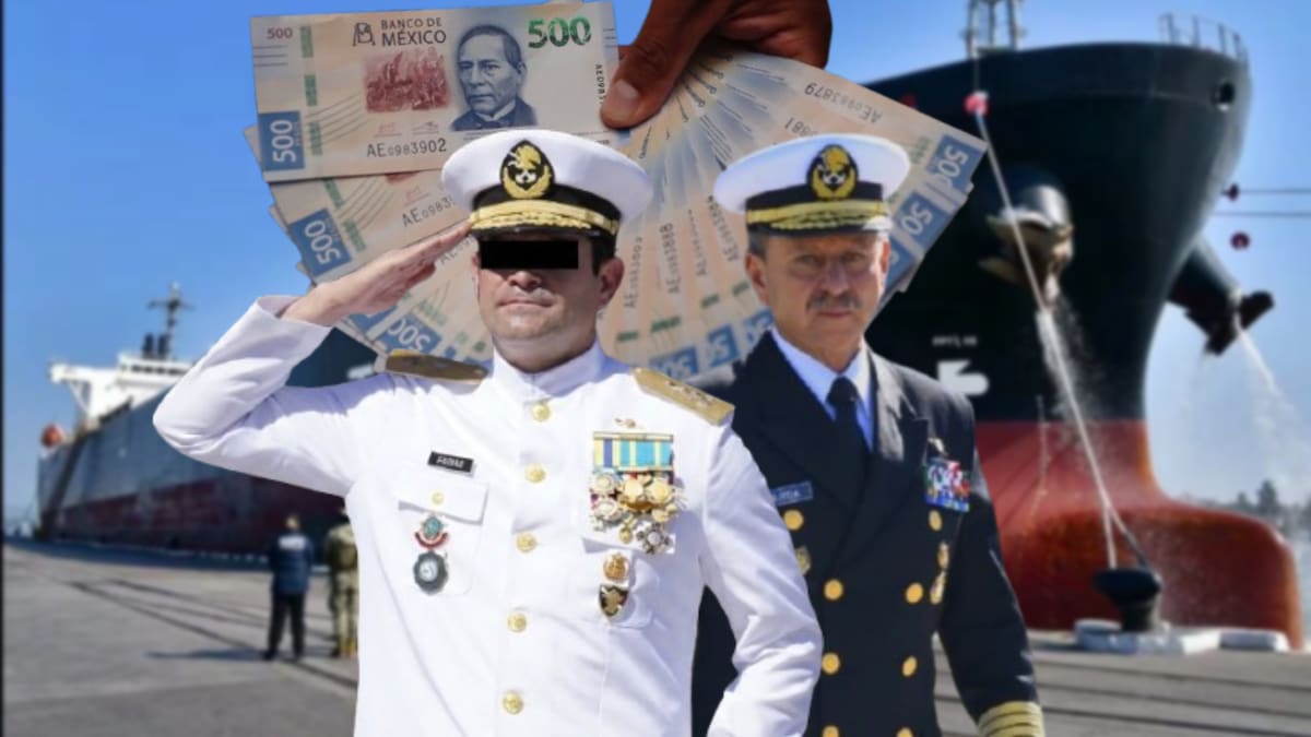 Los Hermanos Farías, sobrinos de Rafael Ojeda, ex secretario de Marina, señalados por huachicol fiscal son señalados de seguir cobrando en la Semar e incluso uno de ellos habría buscado ampararse para no perder su salario. | Especial GH