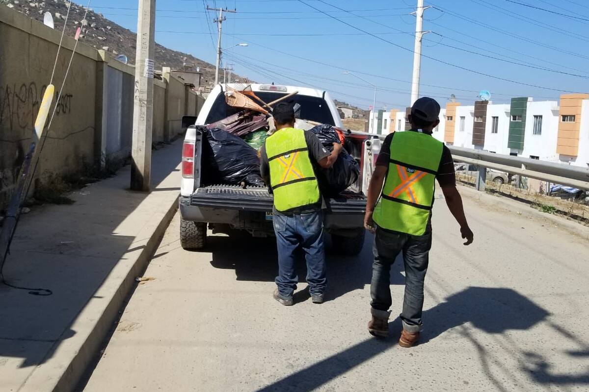 Infractores retiran seis toneladas de basura en Villas del Prado y Munguía