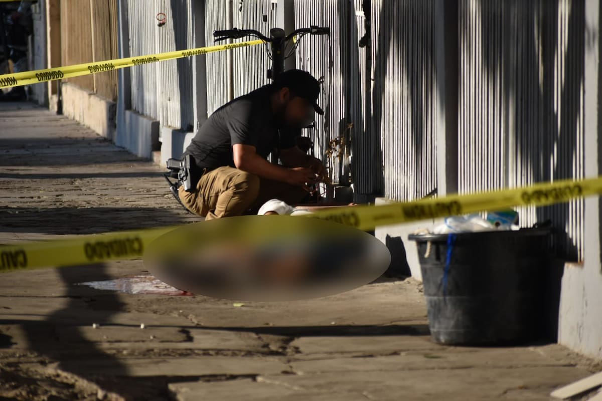 Asesinan a hombre en Zona Centro