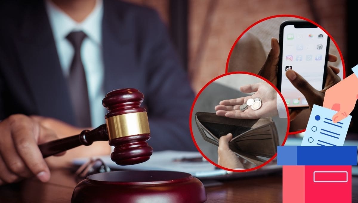 Candidatos a jueces y magistrados enfrentan campañas limitadas por falta de recursos propios y restricciones del INE.