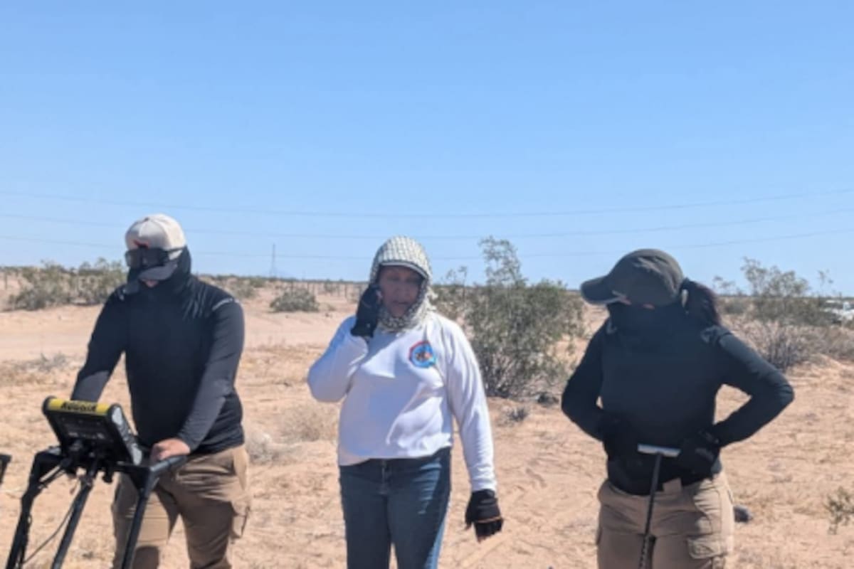 Buscadoras recorren el desierto de SLRC sin hallar indicios de personas desaparecidas