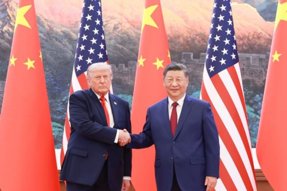 El Presidente Xi Jinping Sostiene Conversaciones con el Presidente de Estados Unidos Donald Trump