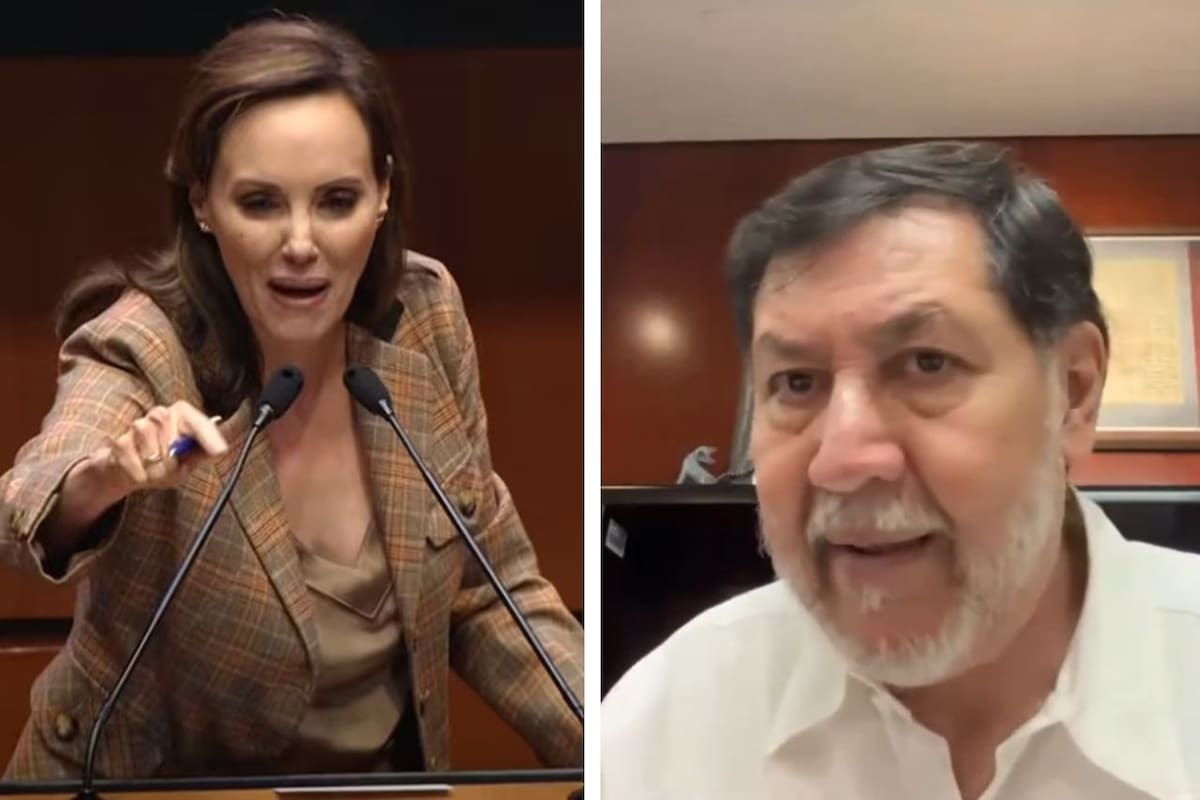 Noroña explica por qué discutió con Lilly Téllez en Senado: “ese tema no estaba a discusión”