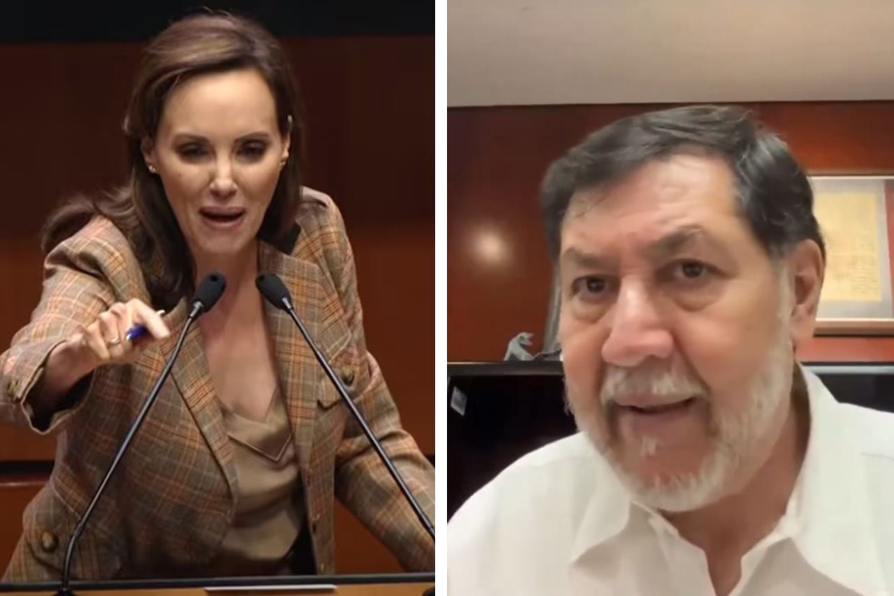 Gerardo Fernández Noroña explicó que Lilly Téllez pidió la palabra fuera de orden durante la discusión de la reforma a la Ley de Amparo, lo que derivó en un altercado entre ambos.