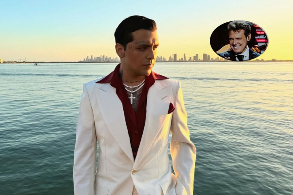 Christian Nodal sueña con Luis Miguel interpretando uno de sus temas