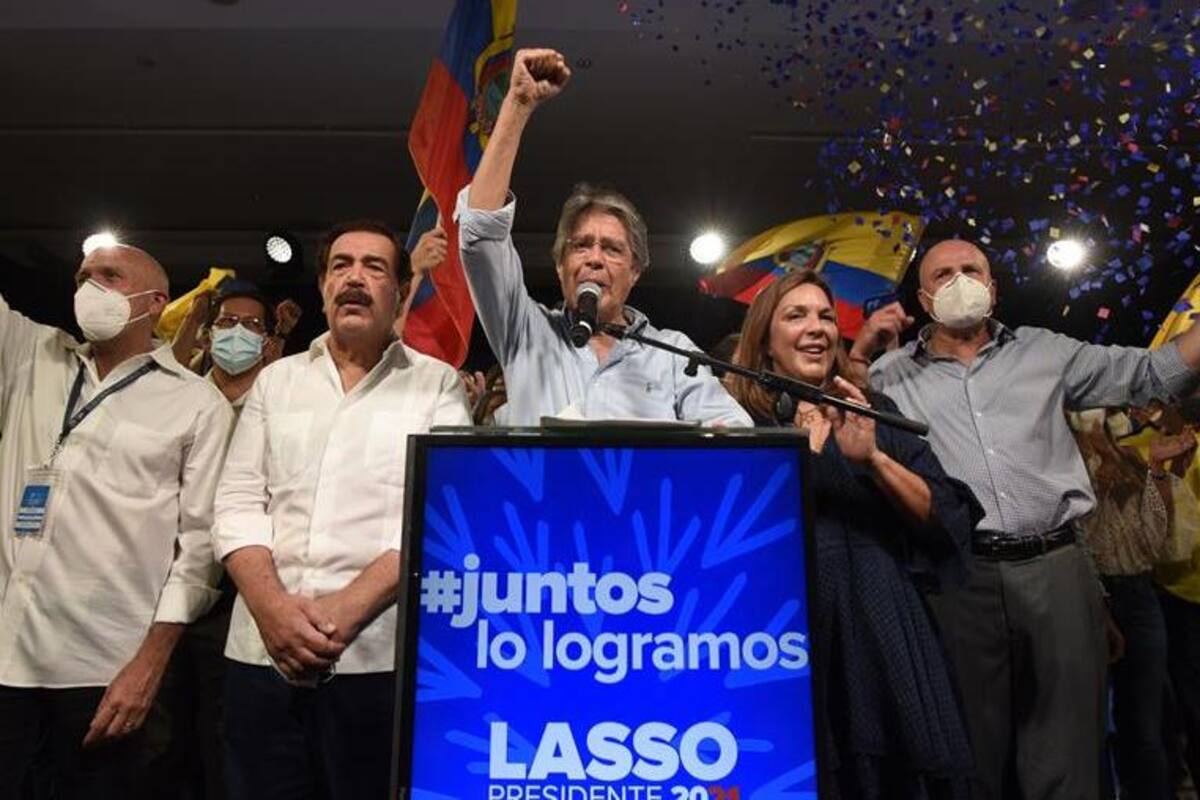 Gobierno de México felicita a Lasso por su victoria en las presidenciales de Ecuador