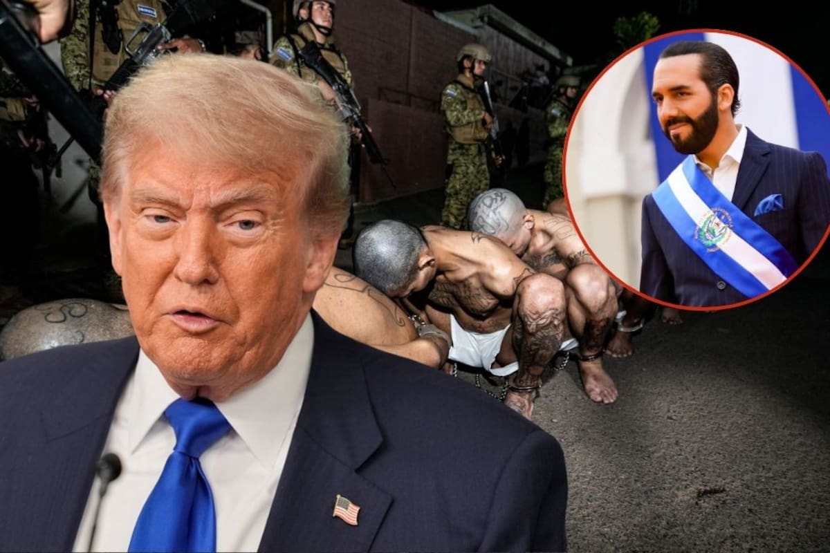 Donald Trump dice que líderes latinoamericanos envían a su “gente mala” a EEUU mientras elogia a Nayib Bukele por aceptar criminales deportados