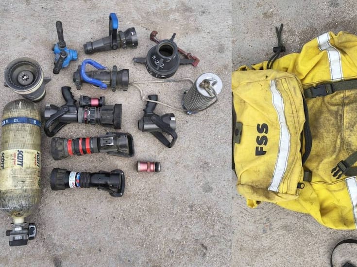 Roban equipo especializado contra incendios que sería donado a Bomberos de Mexicali