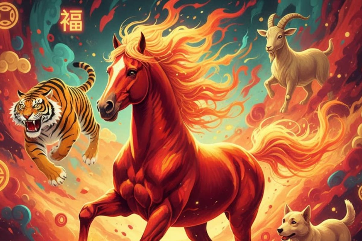 Año Nuevo Chino 2026: estos serán los signos que mejor suerte tendrán durante el Año del Caballo de Fuego