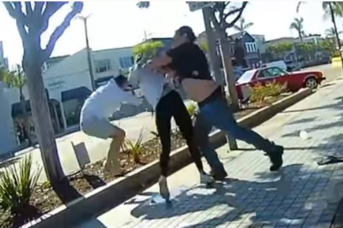 VIDEO: Mujer lanza café hirviendo a sujeto por no usar cubre bocas