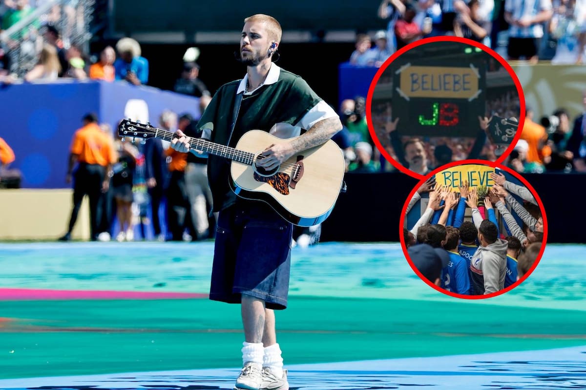Este fue el guiño a las Beliebers durante la presentación de Justin Bieber en el medio tiempo del Mundial 2026
