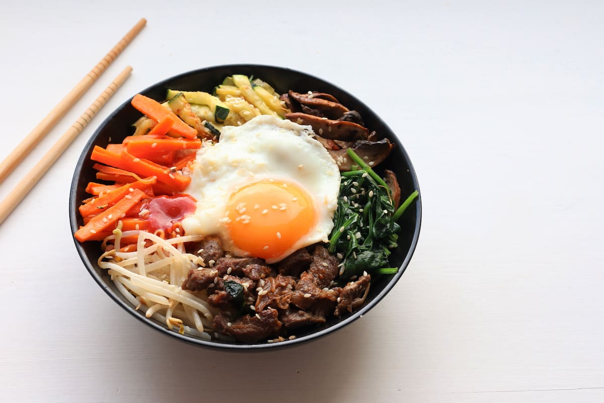 Bibimbap coreano