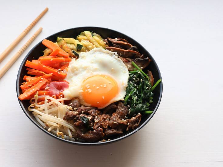 Bibimbap coreano