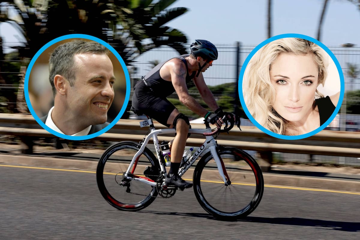 Oscar Pistorius reaparece en triatlón 12 años después de asesinar a su novia, la modelo Reeva Steenkamp