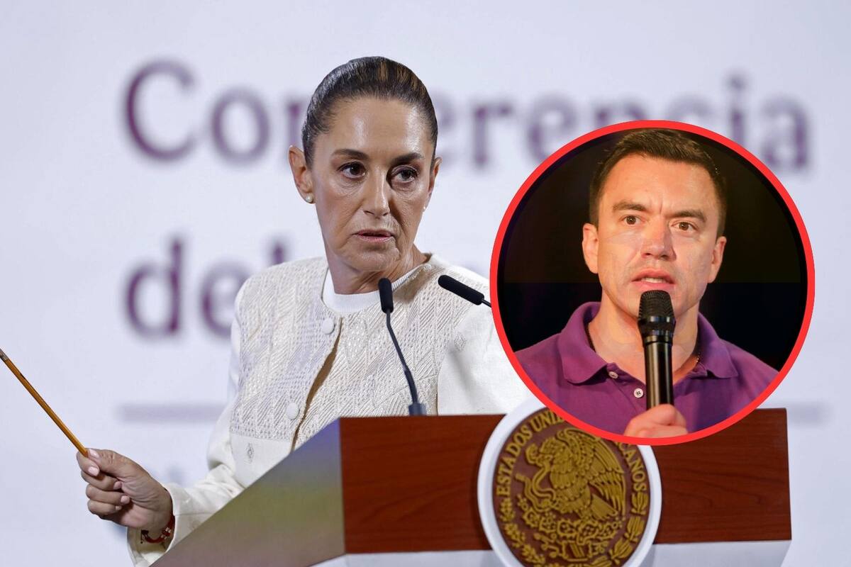 México rechaza acusaciones de traslado de sicarios hacia Ecuador y atentar contra la vida del presidente reelecto Daniel Noboa