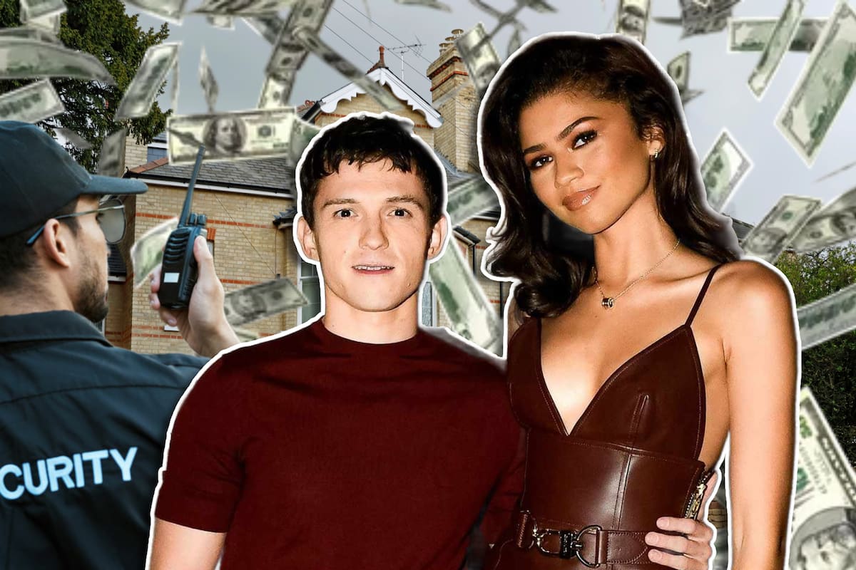 La enorme cantidad de dinero que Tom Holland y Zendaya gastan diario en seguridad tras ser localizada su mansión por fans