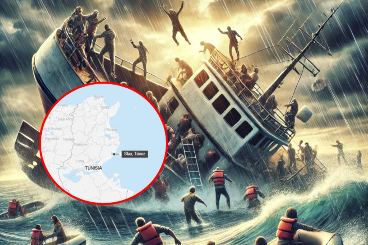 Al menos 20 inmigrantes mueren en naufragio frente a las costas de Túnez