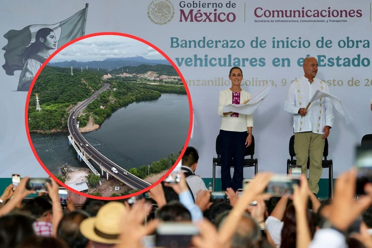 Sheinbaum anuncia megaobra de puentes en Manzanillo con inversión de 4 mil mdp