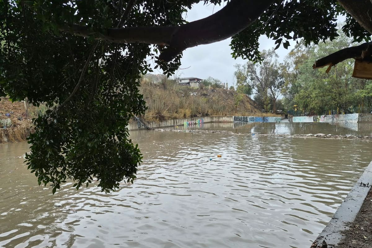 Desarenador del Cañón del Pato opera a máxima capacidad tras lluvias en Tijuana