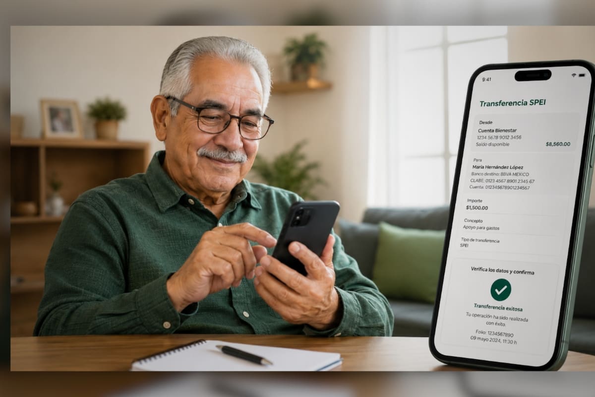Ya es oficial: La app del Banco del Bienestar activó las transferencias SPEI y así es como se pueden hacer envíos a otros bancos sin ir al cajero o sucursal