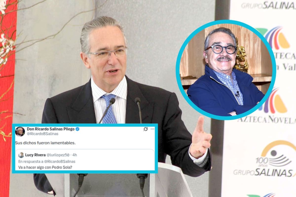 Ricardo Salinas Pliego califica de “lamentables” las declaraciones de Pedro Sola sobre envenenar perros y crecen dudas sobre posibles consecuencias para el conductor de TV Azteca