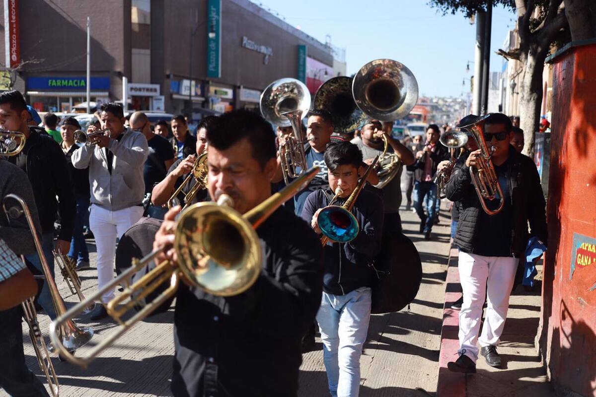 Músicos de Tijuana rinden homenaje a Santa Cecilia en su día