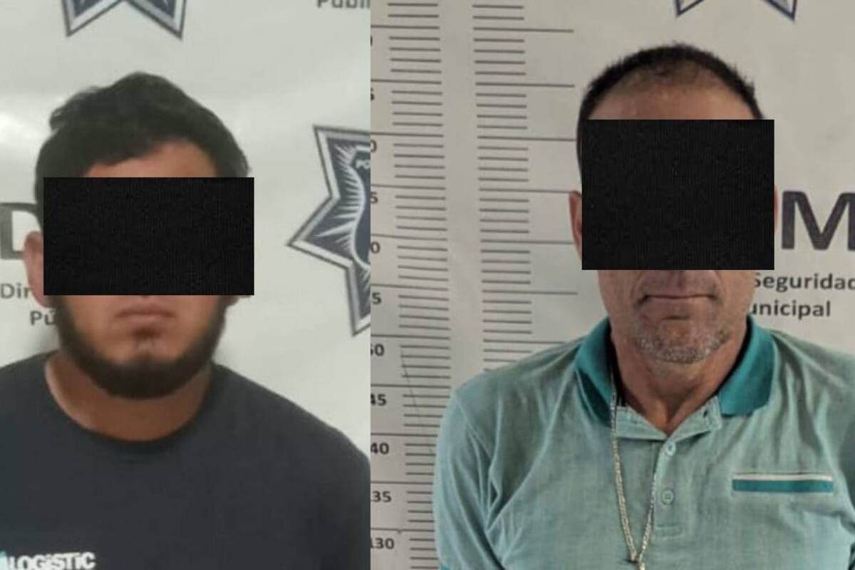 Capturan a dos hombres con órdenes de aprehensión por violencia familiar