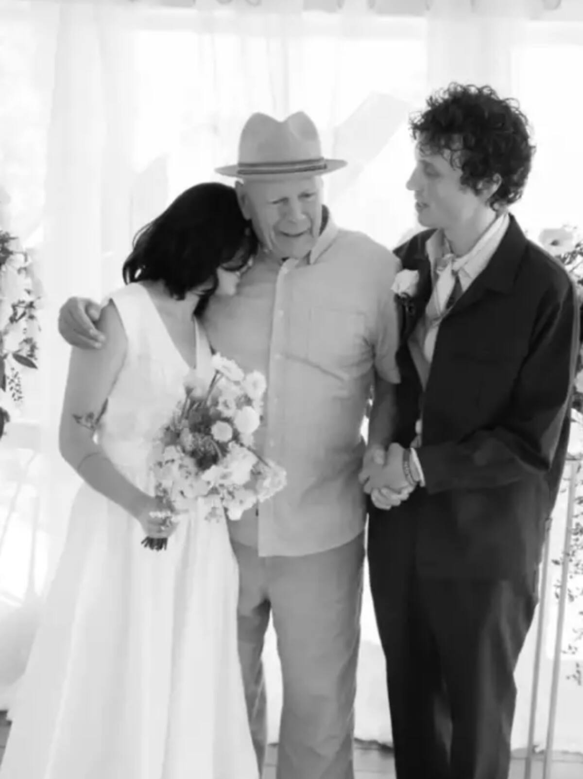 Boda de Tallulah Willis, hija de Bruce Willis y Demi Moore (Instagram).