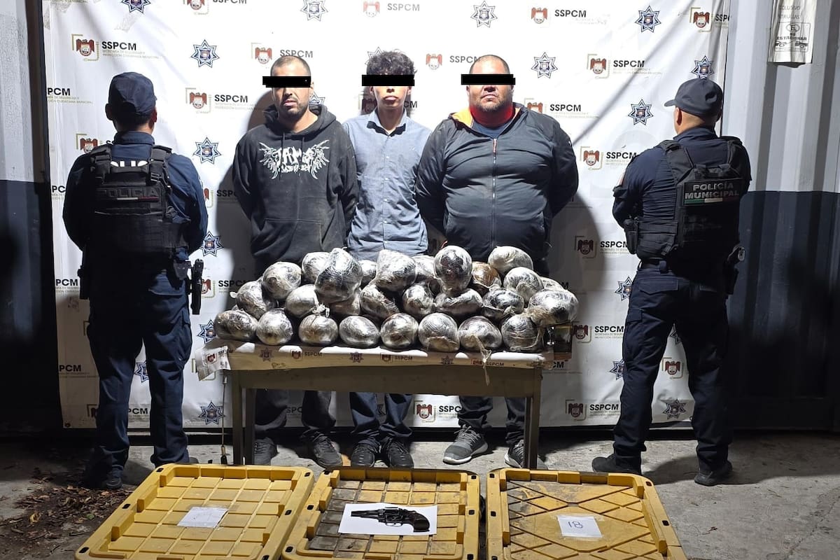 Aseguran más de 100 kilos de heroína y detiene a tres personas en Tijuana