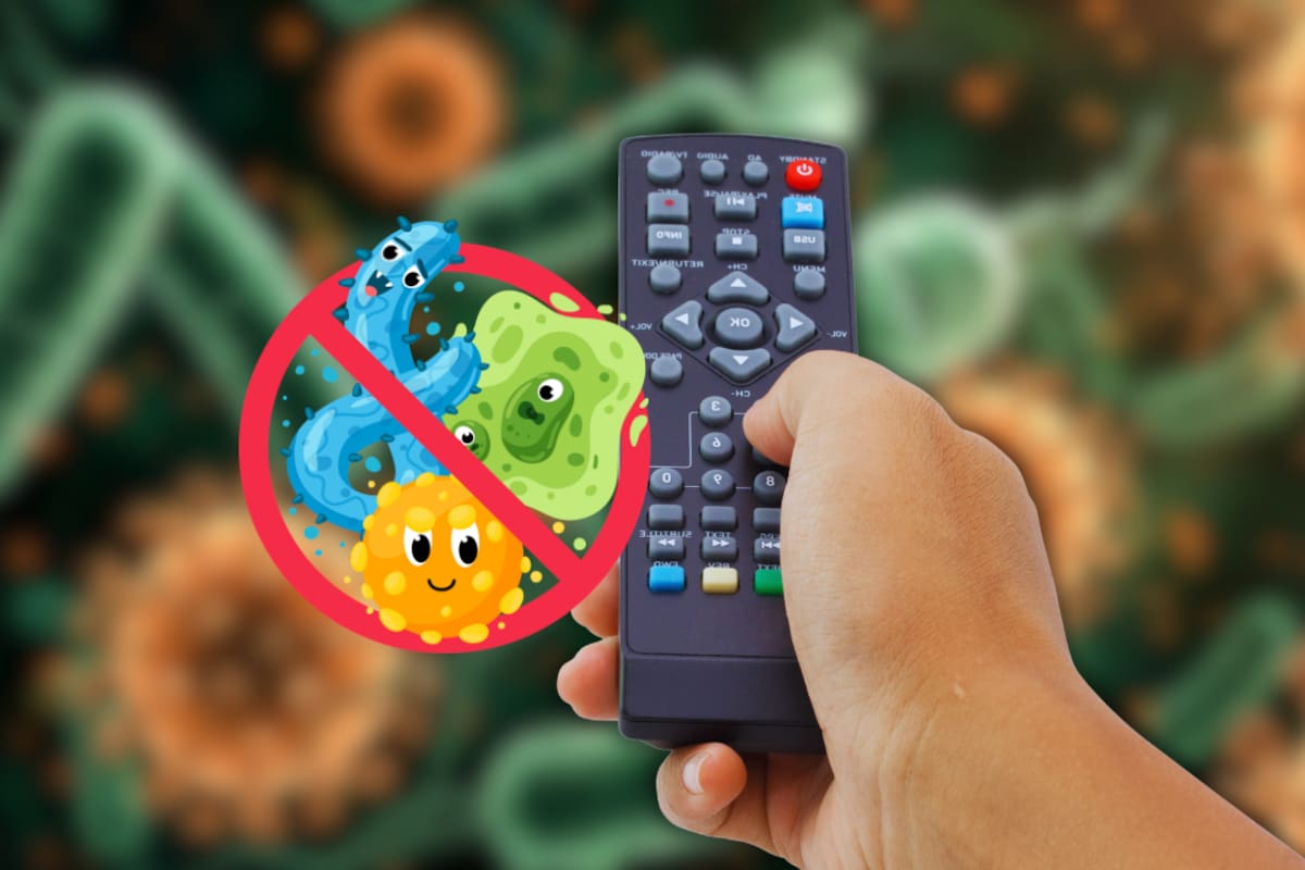 Qué tan sucio está tu control remoto y cómo desinfectarlo en menos de dos minutos, según expertos