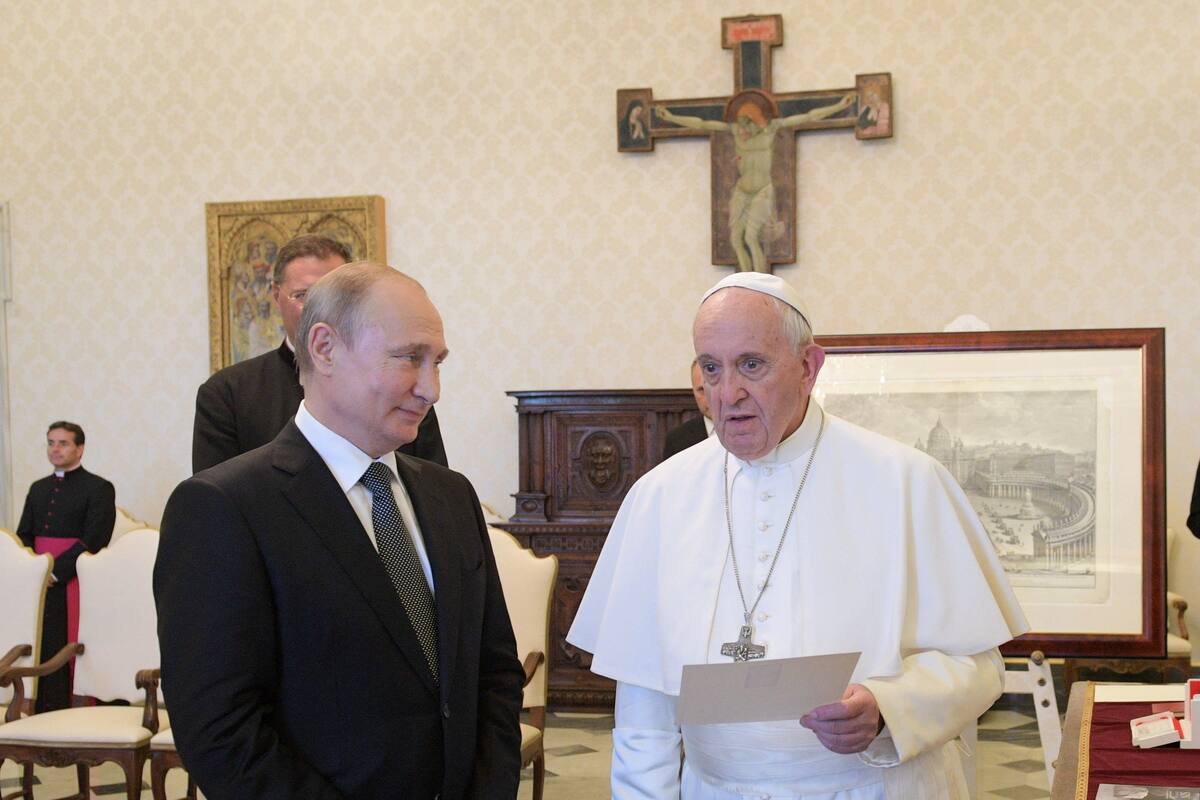 Papa y Vladímir Putin hablaron sobre la situación en Venezuela, Siria y Ucrania