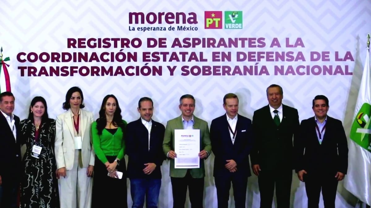 Omar del Valle Colosio se registra como aspirante para coordinar la Cuarta Transformación en Sonora